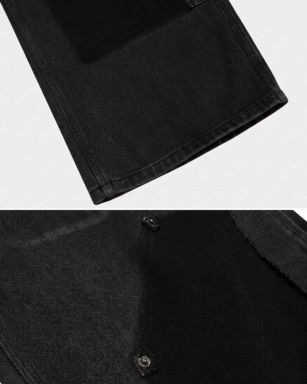 Y2k jeans black ’Kanoya’