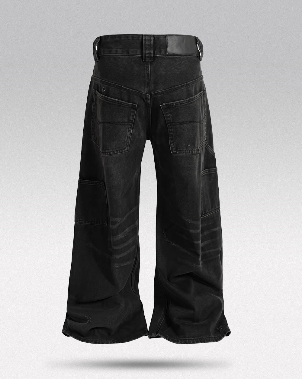 Y2k jeans black ’Kanoya’