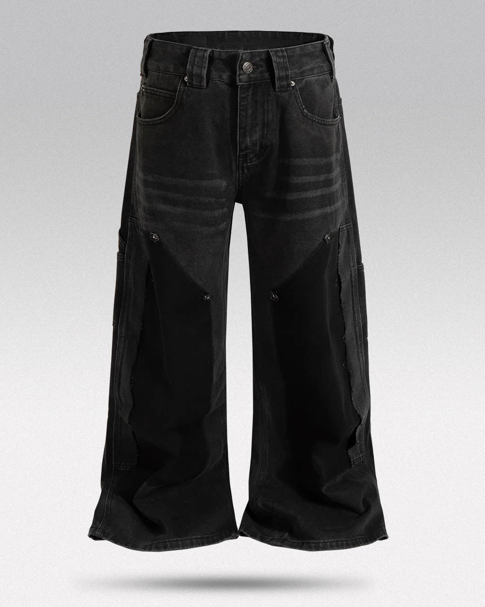 Y2k jeans black ’Kanoya’