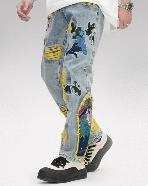 Y2k jeans style 