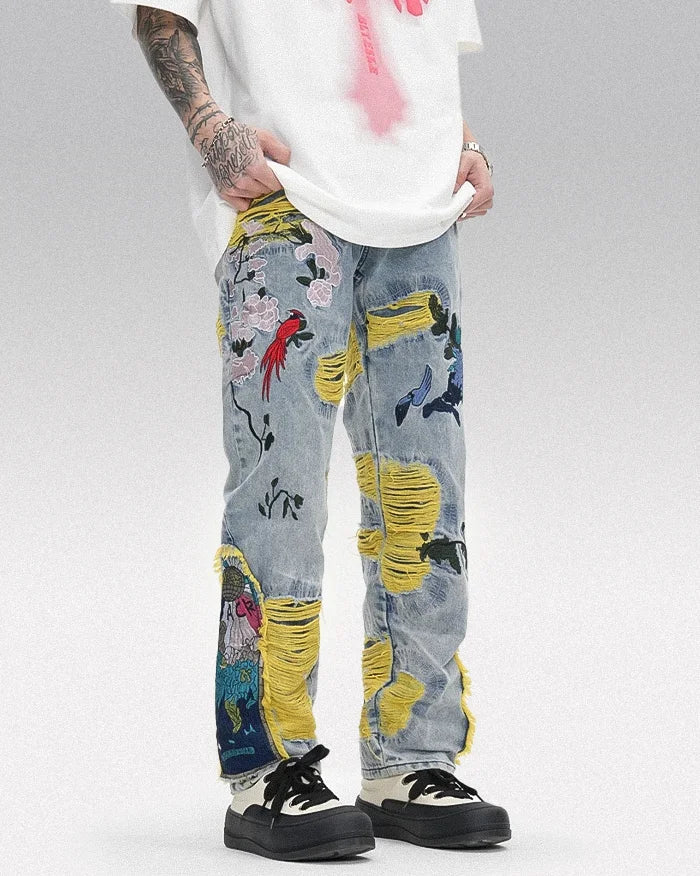 Y2k jeans style "Yuki"