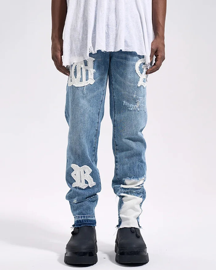 Y2k men’s jeans ’Shiso’ - TECHWEAR STORM™