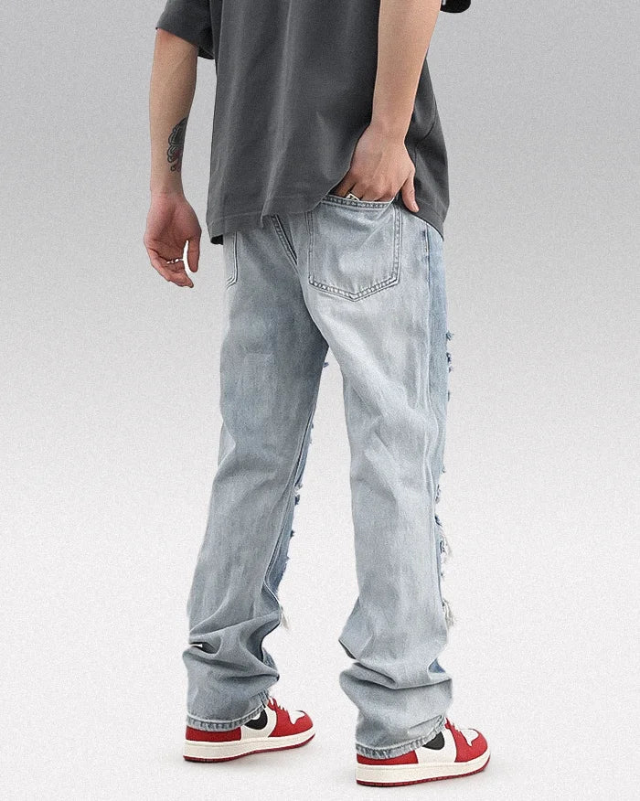 Y2k streetwear jeans ’Akune’ - TECHWEAR STORM™