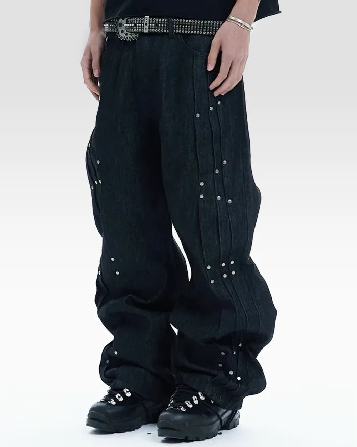 Y2k trousers ’Chimantai’ - Black / S