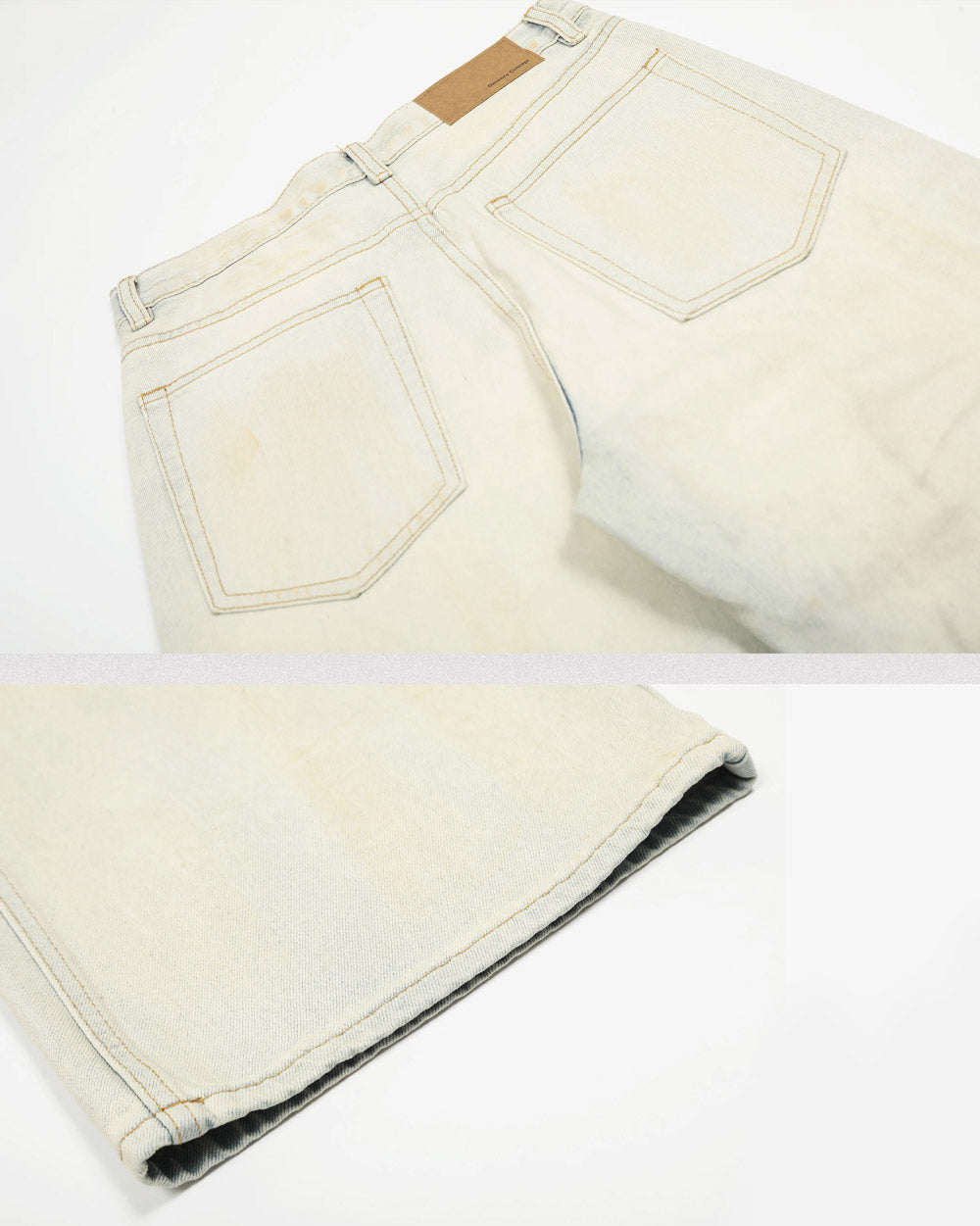 Y2k white jeans ’Kasama’