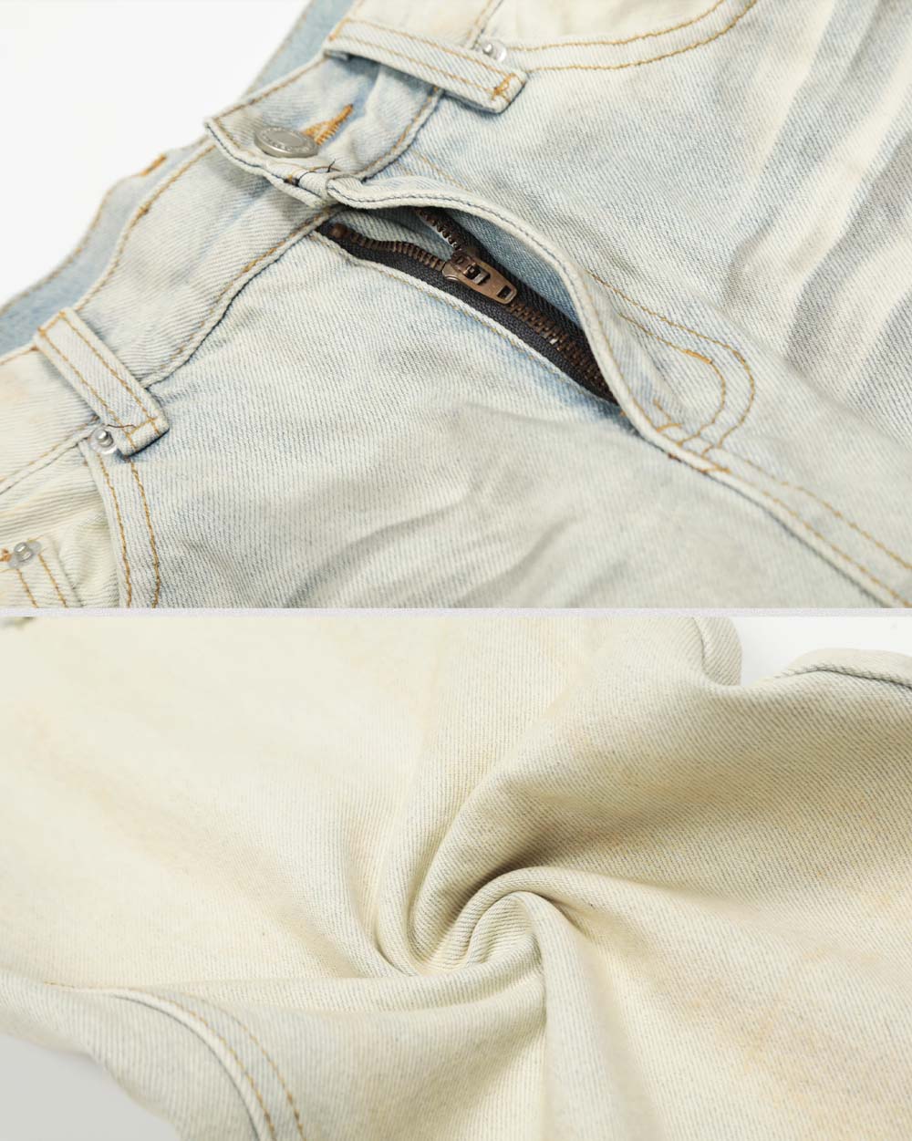 Y2k white jeans ’Kasama’