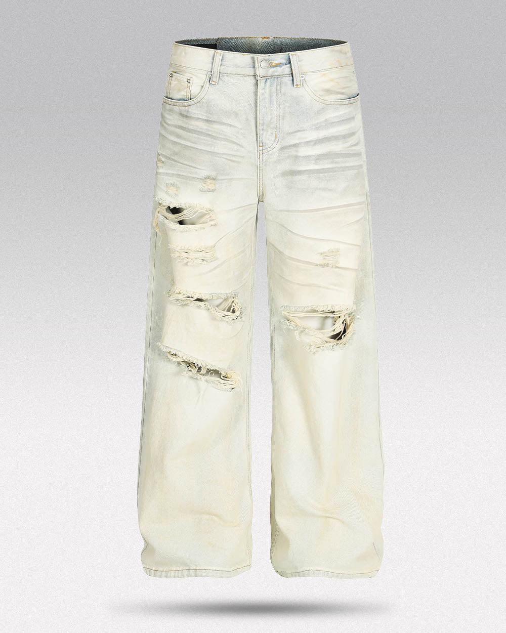 Y2k white jeans ’Kasama’