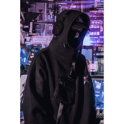 "Yoruichi" Techwear Hoodie - TECHWEAR STORM™